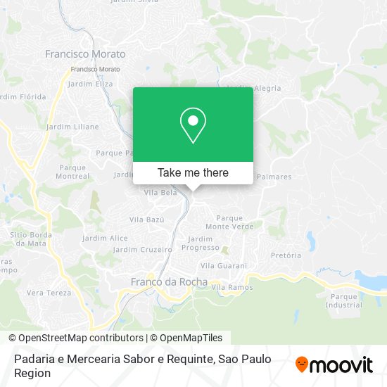 Padaria e Mercearia Sabor e Requinte map