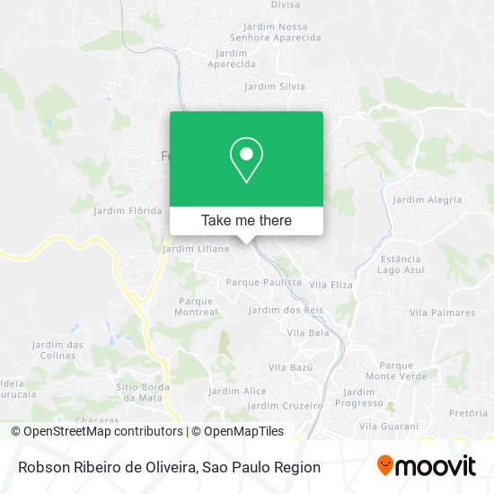 Mapa Robson Ribeiro de Oliveira