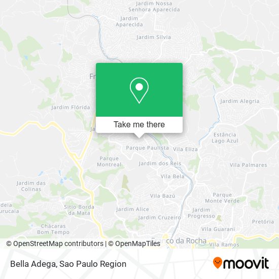 Bella Adega map