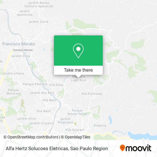 Alfa Hertz Solucoes Eletricas map