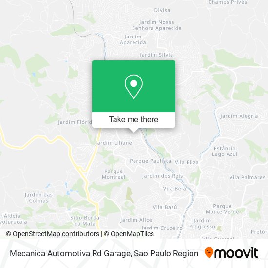 Mecanica Automotiva Rd Garage map