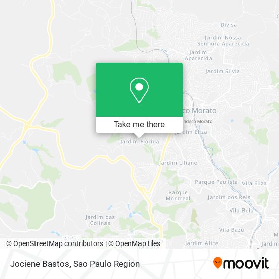 Jociene Bastos map