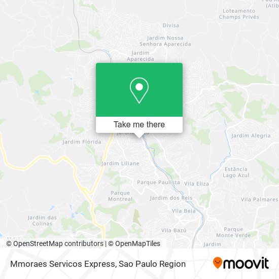 Mmoraes Servicos Express map