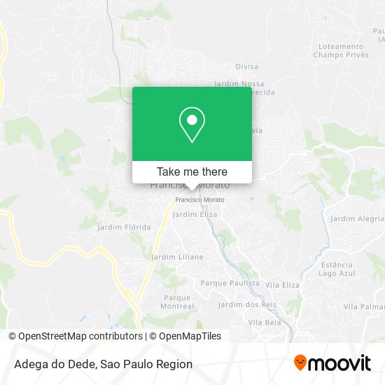 Adega do Dede map