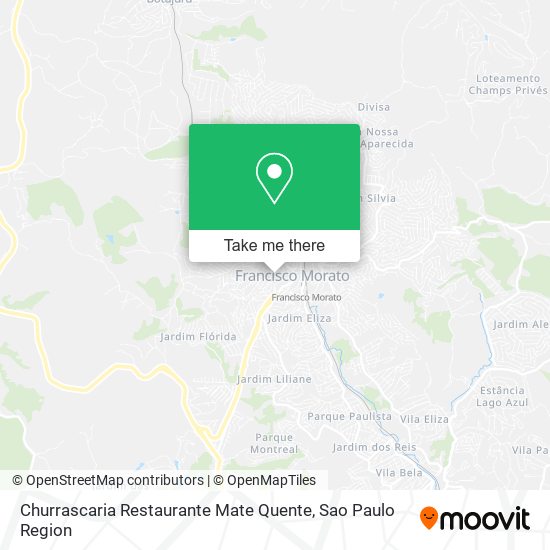 Churrascaria Restaurante Mate Quente map