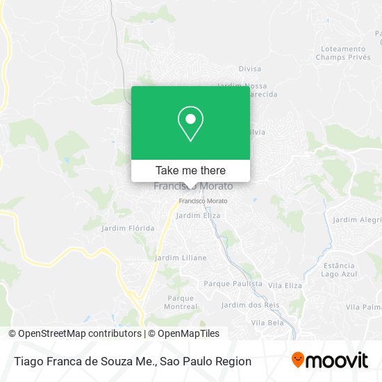 Tiago Franca de Souza Me. map