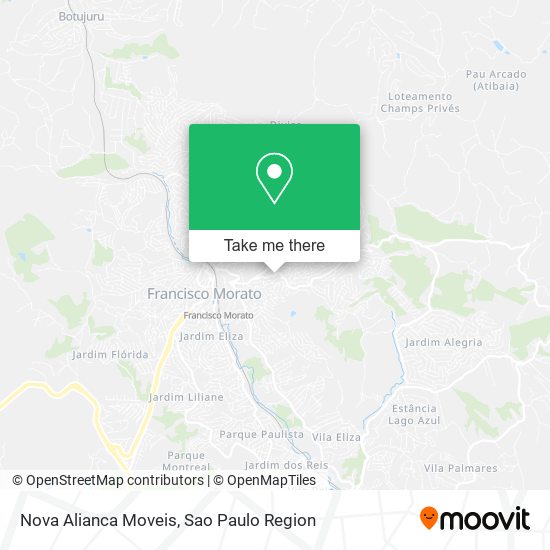 Nova Alianca Moveis map