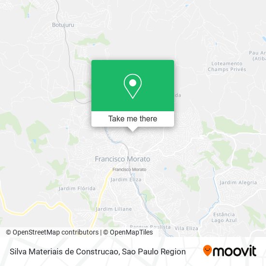 Silva Materiais de Construcao map