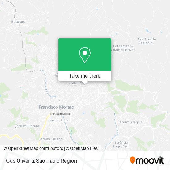 Gas Oliveira map