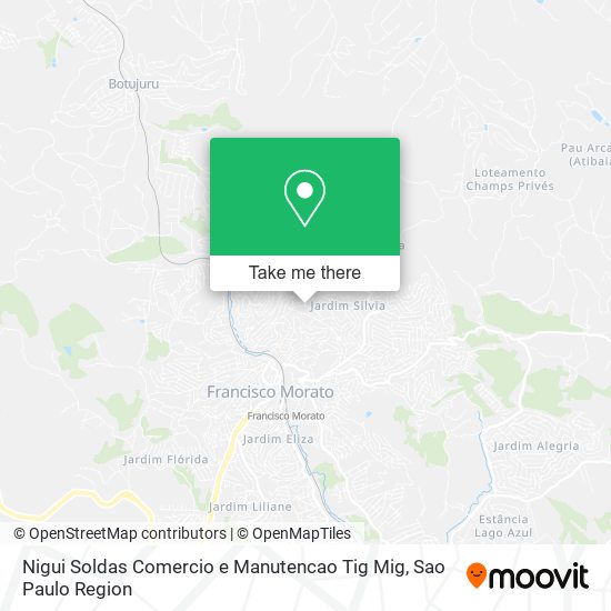 Mapa Nigui Soldas Comercio e Manutencao Tig Mig