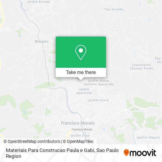 Mapa Materiais Para Construcao Paula e Gabi