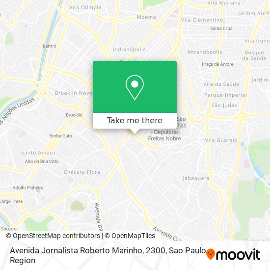 Avenida Jornalista Roberto Marinho, 2300 map