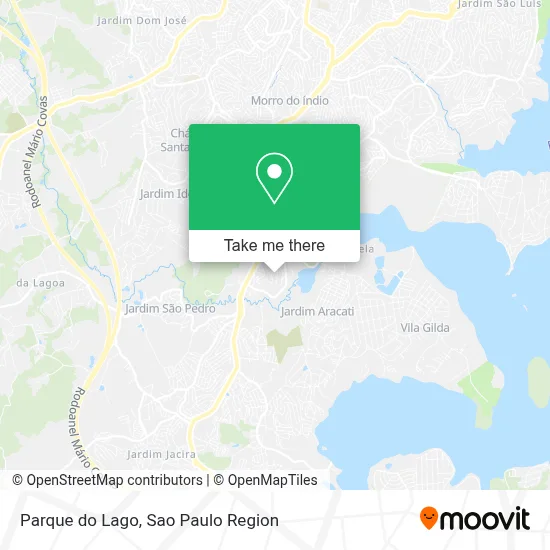 Parque do Lago map