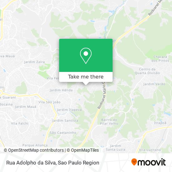 Rua Adolpho da Silva map