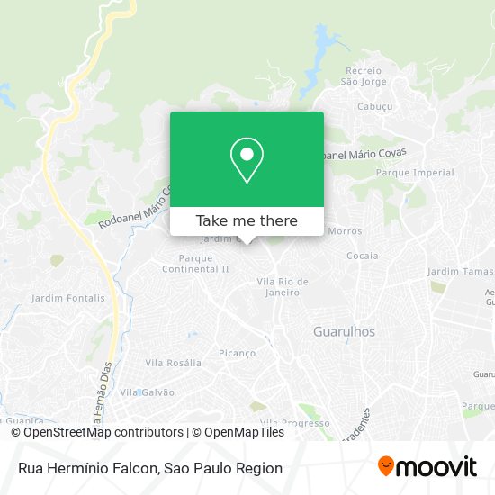 Rua Hermínio Falcon map