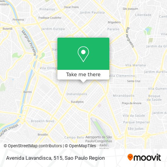 Avenida Lavandisca, 515 map