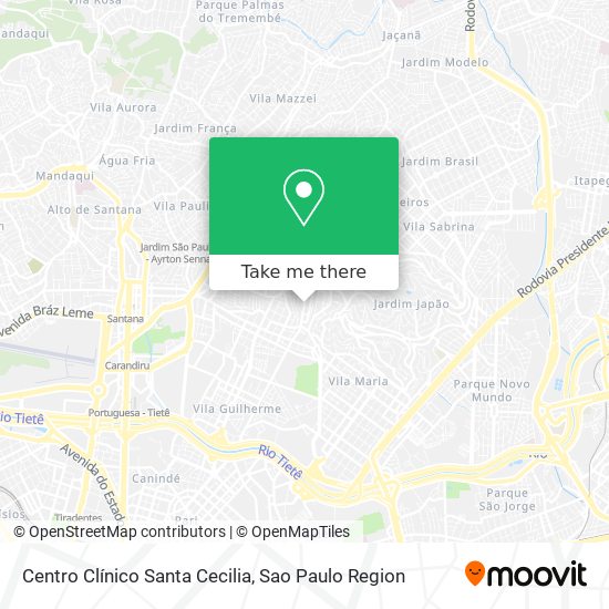 Centro Clínico Santa Cecilia map