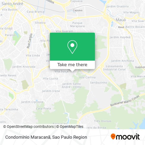 Mapa Condomínio Maracanã