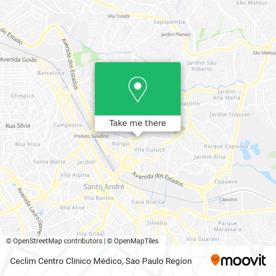 Ceclim Centro Clínico Médico map
