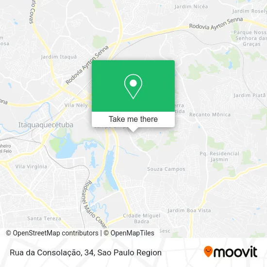 Rua da Consolação, 34 map