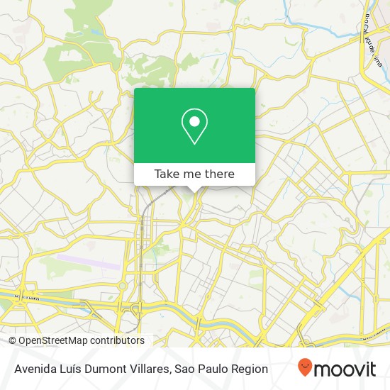 Avenida Luís Dumont Villares map