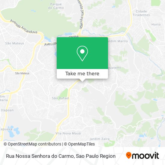 Rua Nossa Senhora do Carmo map