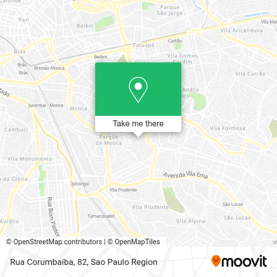Rua Corumbaíba, 82 map