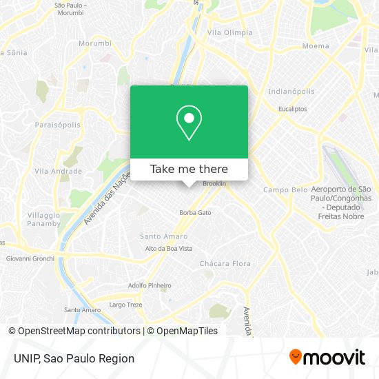 UNIP map