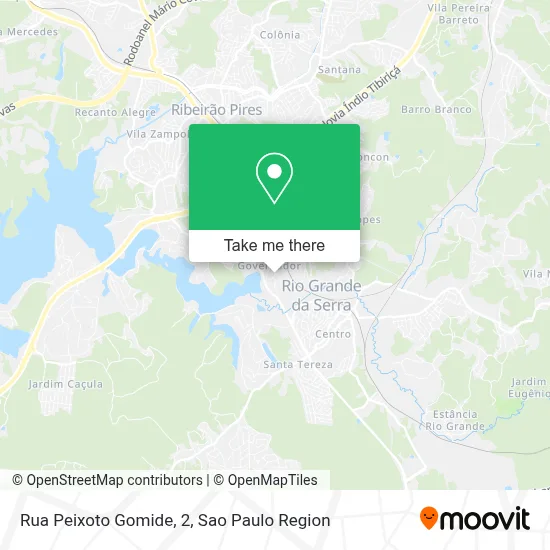 Rua Peixoto Gomide, 2 map