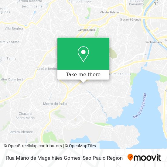 Rua Mário de Magalhães Gomes map
