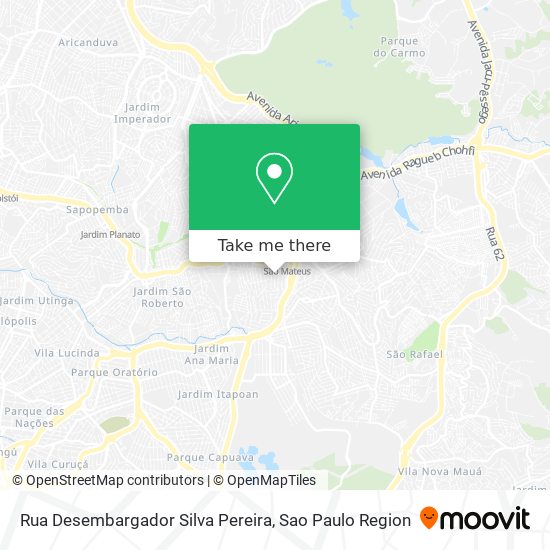 Rua Desembargador Silva Pereira map