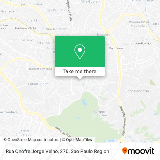 Rua Onofre Jorge Velho, 270 map