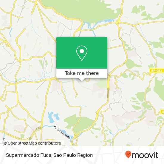 Supermercado Tuca map