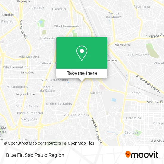 Blue Fit map