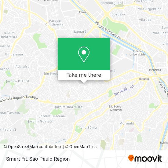 Smart Fit map