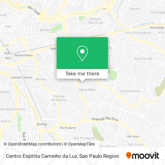 Centro Espírita Caminho da Luz map