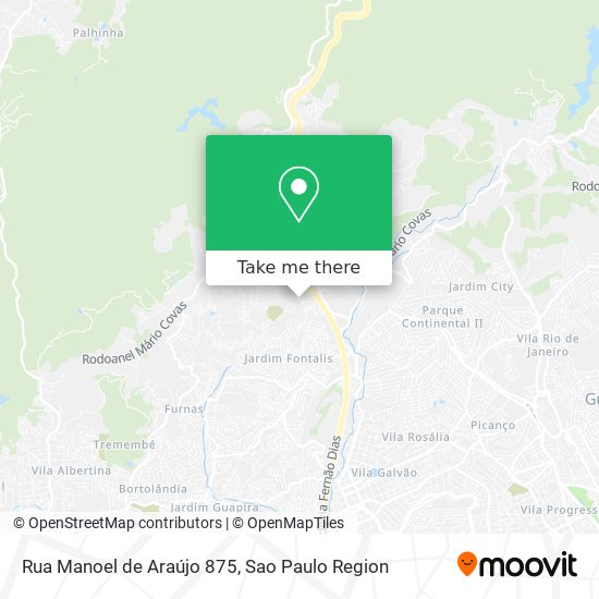 Rua Manoel de Araújo 875 map