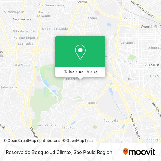 Reserva do Bosque Jd Climax map