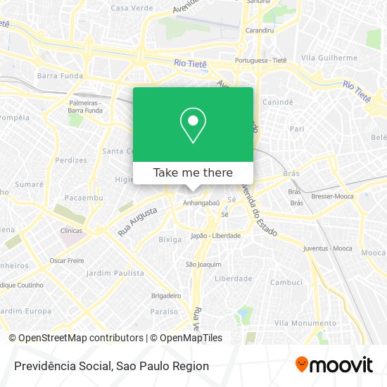 Previdência Social map