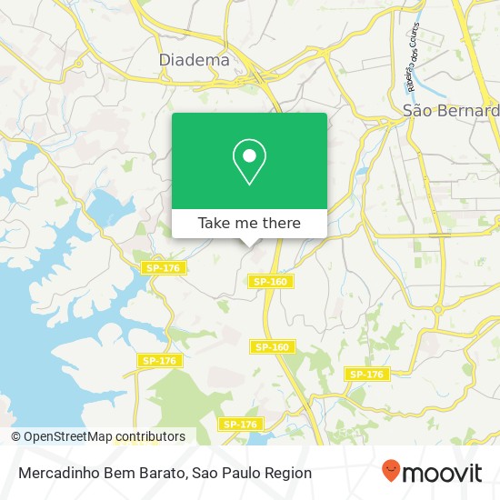 Mercadinho Bem Barato map