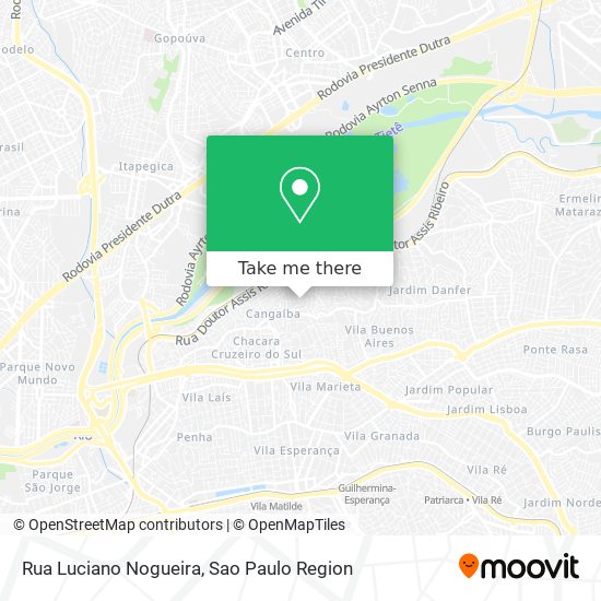 Rua Luciano Nogueira map