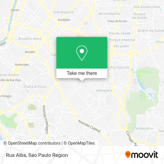 Rua Alba map