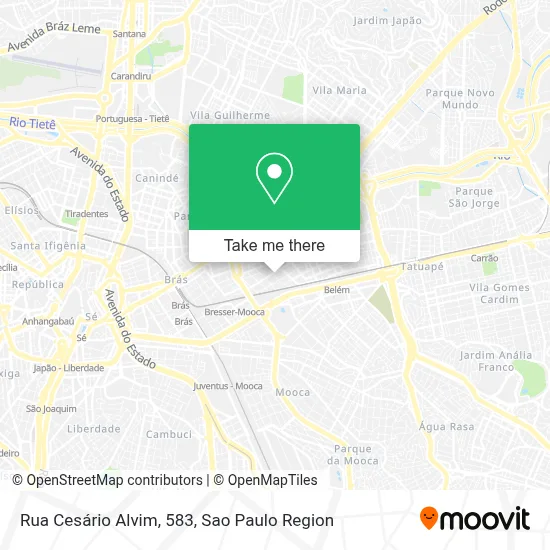 Rua Cesário Alvim, 583 map
