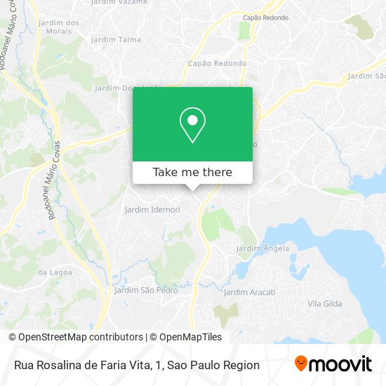 Rua Rosalina de Faria Vita, 1 map