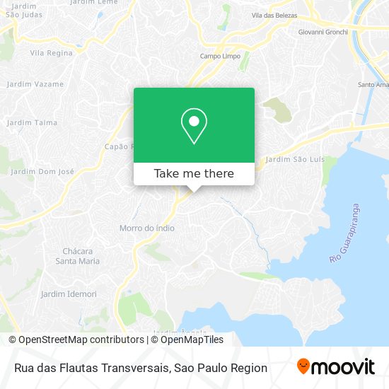 Rua das Flautas Transversais map