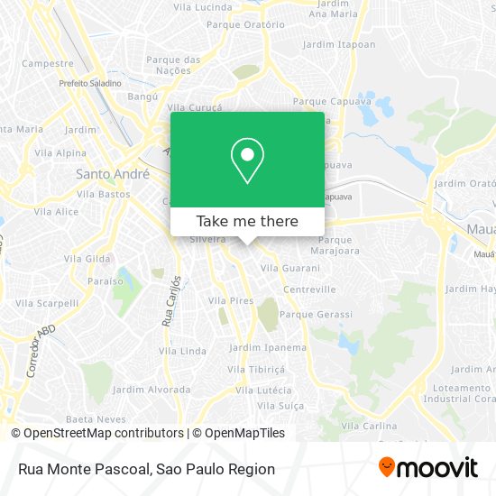 Rua Monte Pascoal map