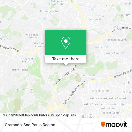 Gramado map