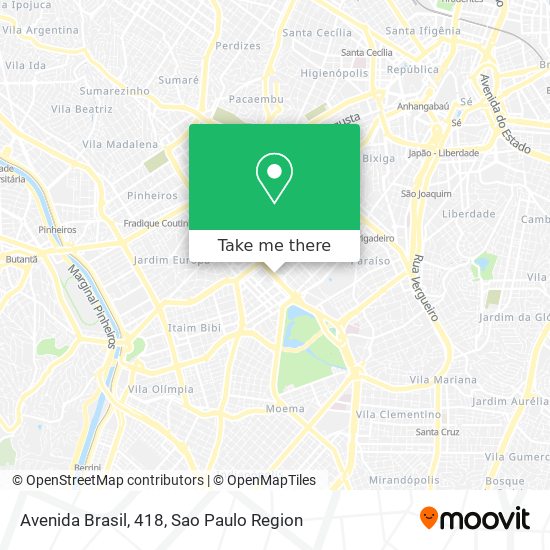 Avenida Brasil, 418 map