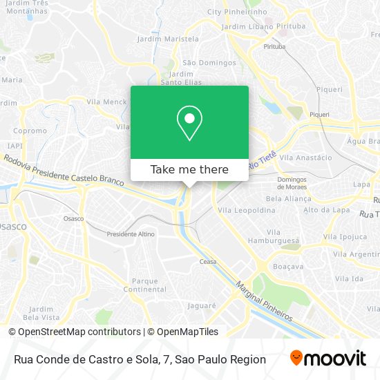 Rua Conde de Castro e Sola, 7 map