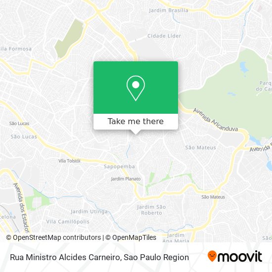 Rua Ministro Alcides Carneiro map